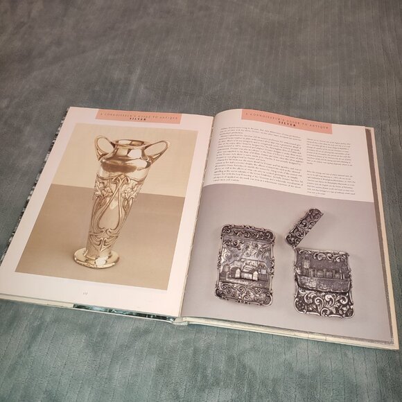 Book Antique Silver Guide Illustrated Deluxe Large Format Collectible - Picture 10 of 11